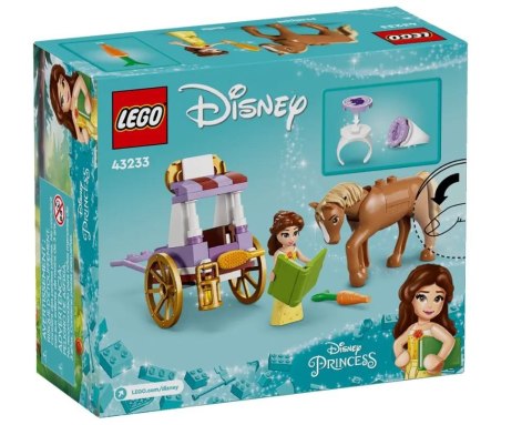 Klocki Disney Princess 43233 Bryczka z opowieści Belli LEGO