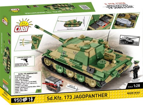 Klocki Historical Collection WWII Sd.Kfz.173 Jagdpanther 950 klocki Cobi Klocki