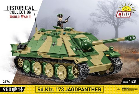 Klocki Historical Collection WWII Sd.Kfz.173 Jagdpanther 950 klocki Cobi Klocki