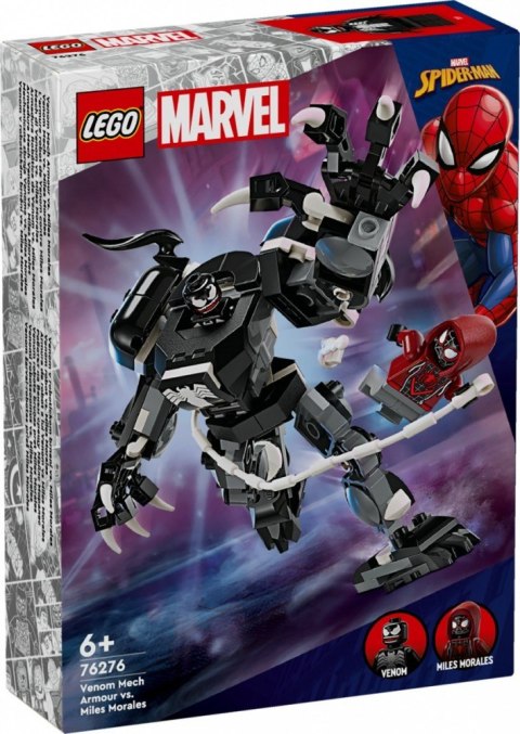 Klocki Super Heroes 76276 Mechaniczna zbroja Venoma vs. Miles Morales LEGO