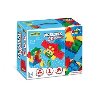 Klocki Big Blocks 26 elementów Wader