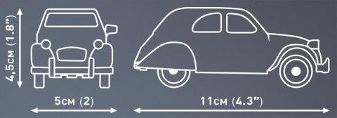 Klocki Citroen 2CV Dolly Cobi Klocki