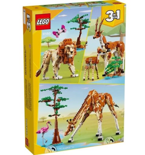 Klocki Creator 31150 Dzikie zwierzęta z safari LEGO