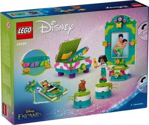 Klocki Disney Classic 43239 Ramka na zdjęcia i szkatułka Mirabel LEGO