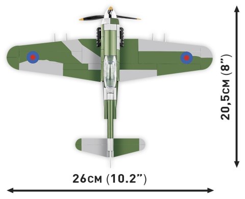 Klocki Hawker Typhoon Mk.1B Cobi Klocki