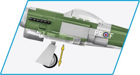 Klocki Hawker Typhoon Mk.1B Cobi Klocki