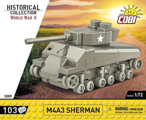 Klocki Historical Collection M4A3 Sherman Cobi Klocki