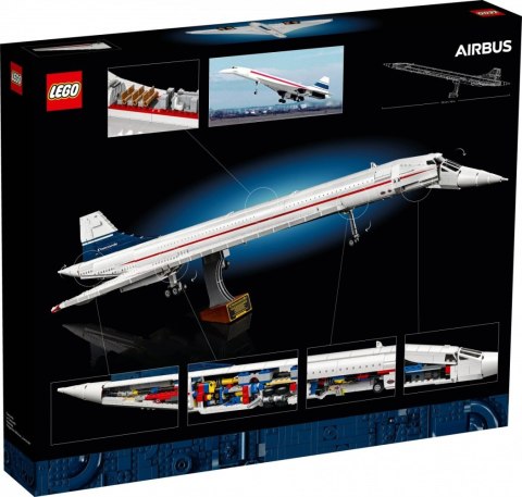 Klocki Icons 10318 Concorde LEGO