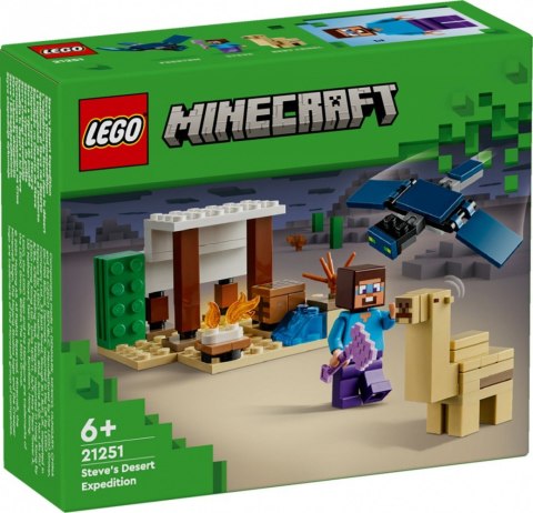 Klocki Minecraft 21251 Pustynna wyprawa Stevea LEGO