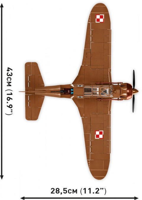 Klocki PZL.23 Karaś Cobi Klocki