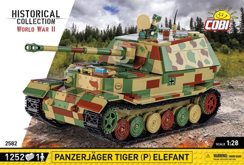 Klocki Panzerjager Tiger (P) Elefant Cobi Klocki