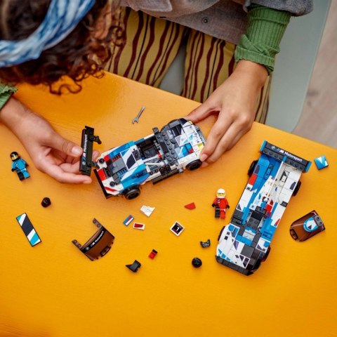 Klocki Speed Champions 76922 Samochody wyścigowe BMW M4 GT3 & BMW M Hybrid V8 LEGO Klocki Speed Champions 76922 Samochody wyścigowe BMW M4 GT3 & BMW M Hybrid V8 LEGO