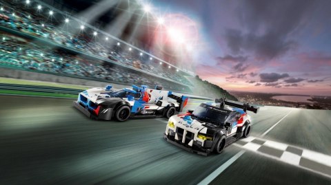 Klocki Speed Champions 76922 Samochody wyścigowe BMW M4 GT3 & BMW M Hybrid V8 LEGO Klocki Speed Champions 76922 Samochody wyścigowe BMW M4 GT3 & BMW M Hybrid V8 LEGO