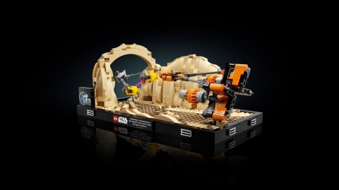 Klocki Star Wars 75380 Diorama: Wyścig ścigaczy w Mos Espa LEGO