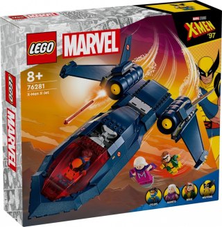 Klocki Super Heroes 76281 Odrzutowiec X-Menów LEGO