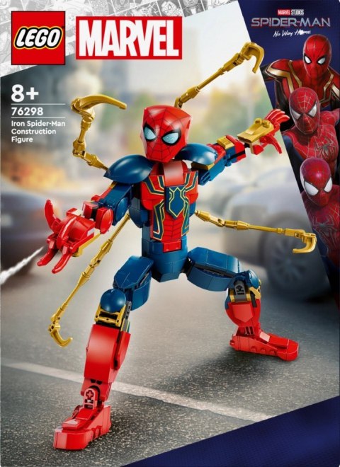 Klocki Super Heroes 76298 Figurka Iron Spider-Mana LEGO