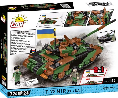 Klocki T-72M1R (PL/UA) Cobi Klocki