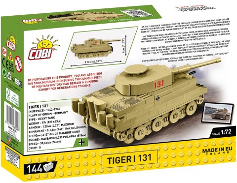 Klocki Tiger I 131 Cobi Klocki