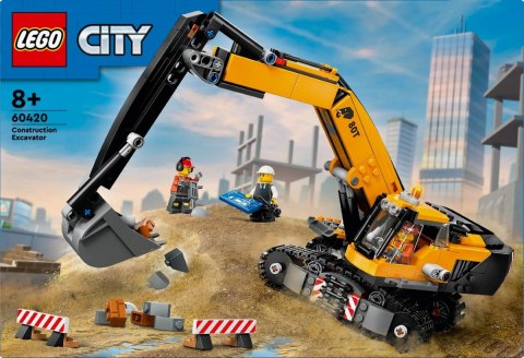 Klocki City 60420 Żółta koparka LEGO