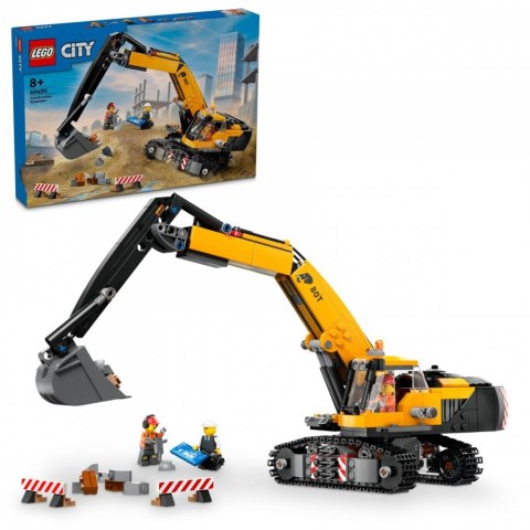 Klocki City 60420 Żółta koparka LEGO