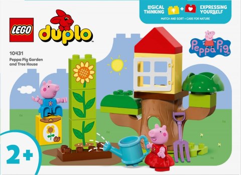 Klocki DUPLO 10431 Peppa Pig Ogród i domek na drzewie Peppy LEGO