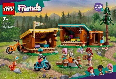 Klocki Friends 42624 Przytulne domki na letnim obozie LEGO