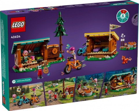 Klocki Friends 42624 Przytulne domki na letnim obozie LEGO