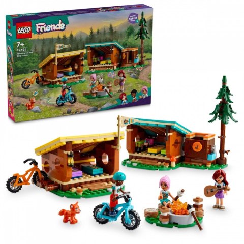 Klocki Friends 42624 Przytulne domki na letnim obozie LEGO