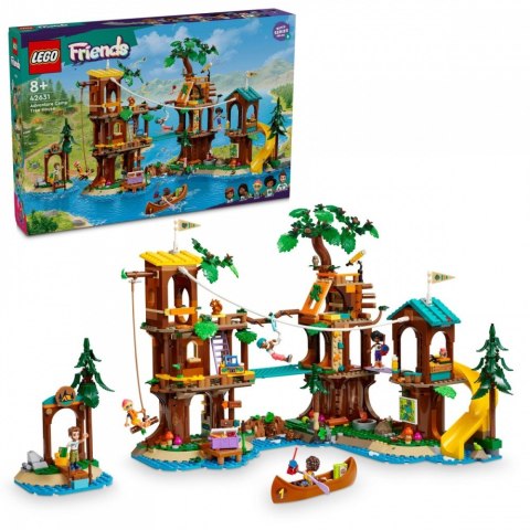 Klocki Friends 42631 Domek na drzewie na obozie kempingowym LEGO