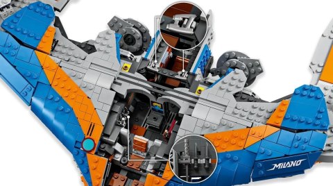 Klocki Marvel Super Heroes 76286 Strażnicy Galaktyki: Milano LEGO