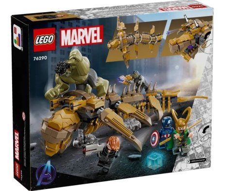 Klocki Marvel Super Heroes 76290 Avengers kontra Lewiatan LEGO