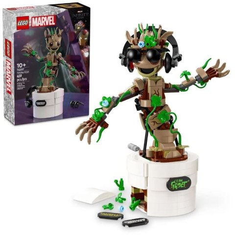 Klocki Marvel Super Heroes 76297 Tańczący Groot LEGO