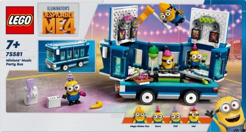 Klocki Minions 75581 Imprezowy autobus minionków LEGO