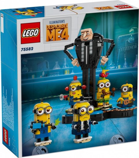 Klocki Minions 75582 Gru i minionki z klocków LEGO