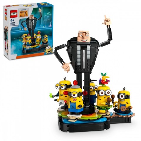 Klocki Minions 75582 Gru i minionki z klocków LEGO