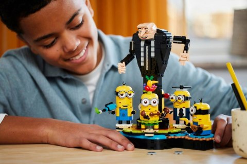 Klocki Minions 75582 Gru i minionki z klocków LEGO