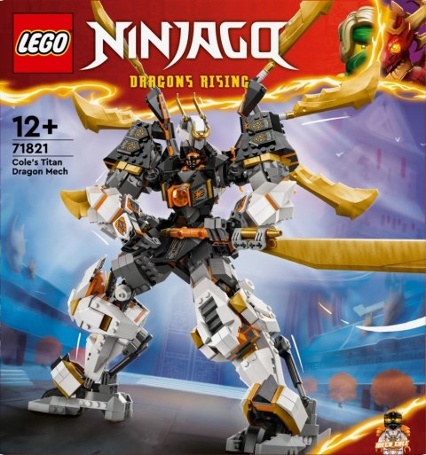 Klocki Ninjago 71821 Tytanowy smok-mech Cole'a LEGO