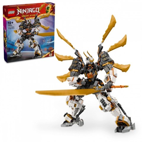 Klocki Ninjago 71821 Tytanowy smok-mech Cole'a LEGO