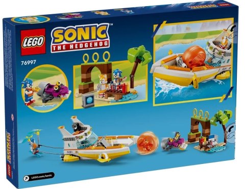 Klocki Sonic 76997 Tails i przygoda na łodzi LEGO