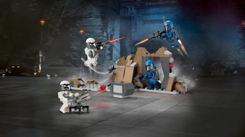 Klocki Star Wars 75373 Zasadzka na Mandalorze - zestaw bitewny LEGO