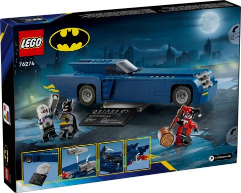 Klocki Super Heroes 76274 Batman z batmobilem kontra Harley Quinn i Mr. Freeze LEGO