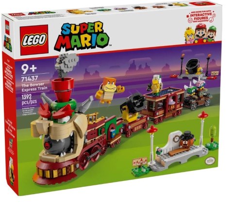 Klocki Super Mario 71437 Bowser i pociąg ekspresów LEGO