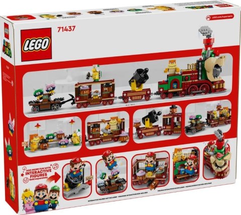 Klocki Super Mario 71437 Bowser i pociąg ekspresów LEGO