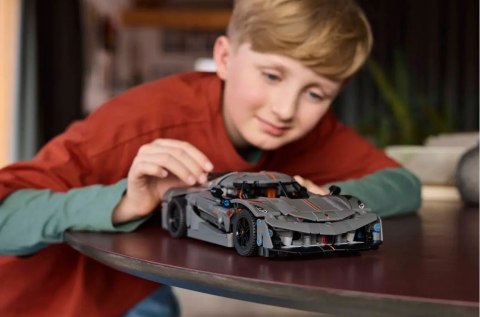 Klocki Technic 42173 Szary hipersamochód Koenigsegg Jesko Absolut LEGO