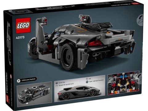 Klocki Technic 42173 Szary hipersamochód Koenigsegg Jesko Absolut LEGO