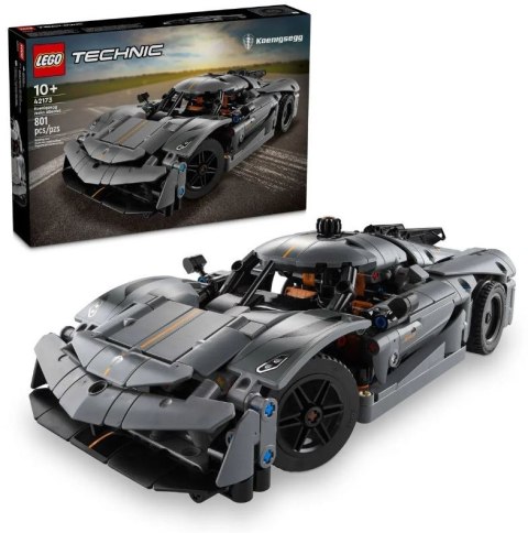 Klocki Technic 42173 Szary hipersamochód Koenigsegg Jesko Absolut LEGO