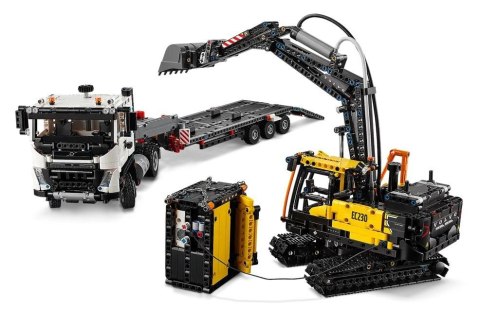 Klocki Technic 42175 Ciężarowka Volvo FMX i koparka EC230 Electric LEGO