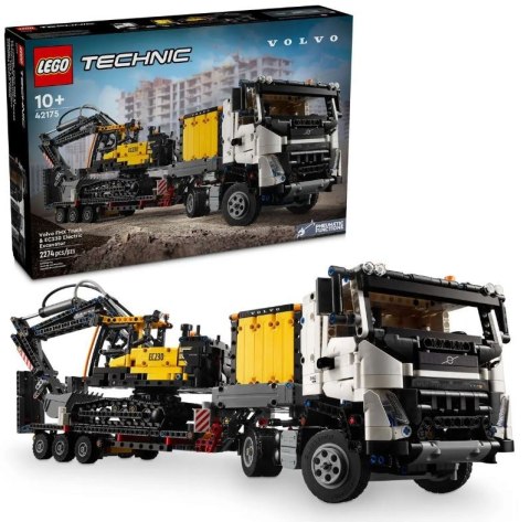 Klocki Technic 42175 Ciężarowka Volvo FMX i koparka EC230 Electric LEGO