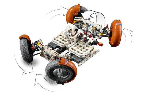 Klocki Technic 42182 NASA Apollo - pojazd LRV LEGO