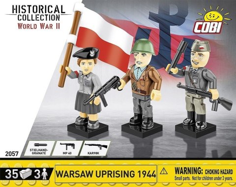 Figurki Powstańców warszawskich 1944 zestaw Cobi Klocki